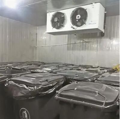 十幾平方濕式垃圾房冷庫造價(jià)多少錢_上海開冉制冷